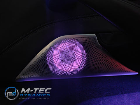 BMW G30 G31 F90 M5 SPEAKER AMBIENT LIGHTING UPGRADE (INC.FITTING) (BOWERS & WILKINS)