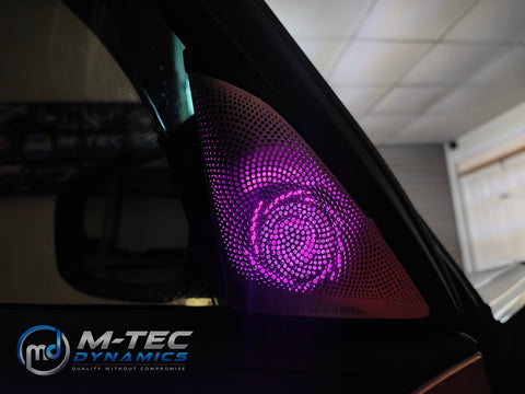 BMW G30 G31 F90 M5 SPEAKER AMBIENT LIGHTING UPGRADE (INC.FITTING) (BOWERS & WILKINS)