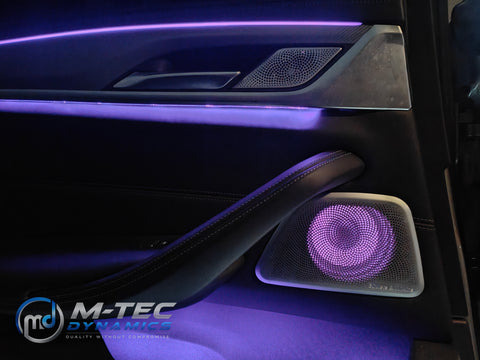 BMW G30 G31 F90 M5 SPEAKER AMBIENT LIGHTING UPGRADE (INC.FITTING) (BOWERS & WILKINS)