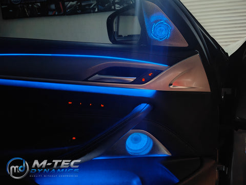BMW G30 G31 F90 M5 SPEAKER AMBIENT LIGHTING UPGRADE (INC.FITTING) (BOWERS & WILKINS)