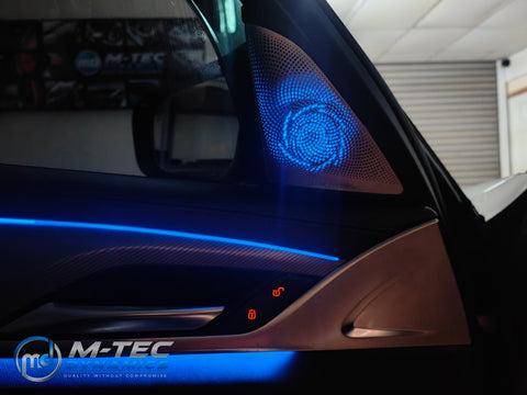 BMW G30 G31 F90 M5 SPEAKER AMBIENT LIGHTING UPGRADE (INC.FITTING) (BOWERS & WILKINS)