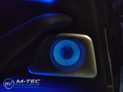 BMW G30 G31 F90 M5 SPEAKER AMBIENT LIGHTING UPGRADE (INC.FITTING) (BOWERS & WILKINS)