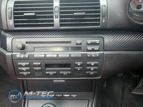 WRAPPING SERVICE - BMW E46 M3 COUPE / CONVERTIBLE INTERIOR TRIM SET - 3D CARBON