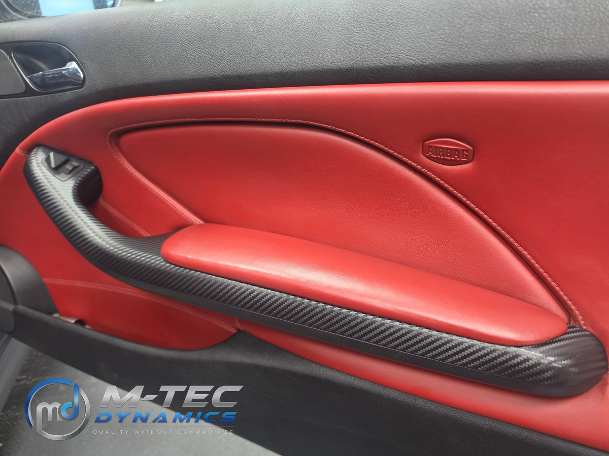 REMOVAL, WRAP & REFIT SERVICE - BMW E46 M3 COUPE / CONVERTIBLE INTERIOR TRIM SET - 3D CARBON