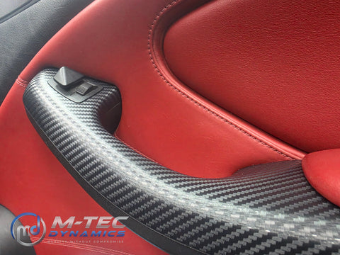 WRAPPING SERVICE - BMW E46 M3 COUPE / CONVERTIBLE INTERIOR TRIM SET - 3D CARBON
