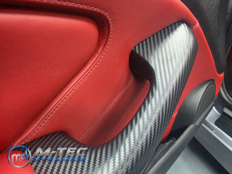 WRAPPING SERVICE - BMW E46 M3 COUPE / CONVERTIBLE INTERIOR TRIM SET - 3D CARBON