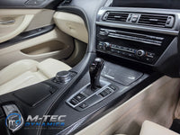 WRAPPING SERVICE - BMW 6-SERIES F12 F13 INTERIOR TRIM SET - ULTRA GLOSS CARBON