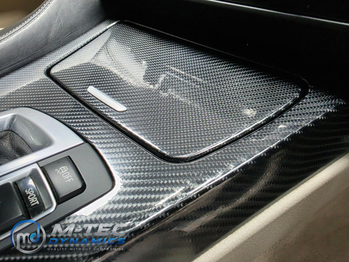 WRAPPING SERVICE - BMW 6-SERIES F12 F13 INTERIOR TRIM SET - ULTRA GLOSS CARBON