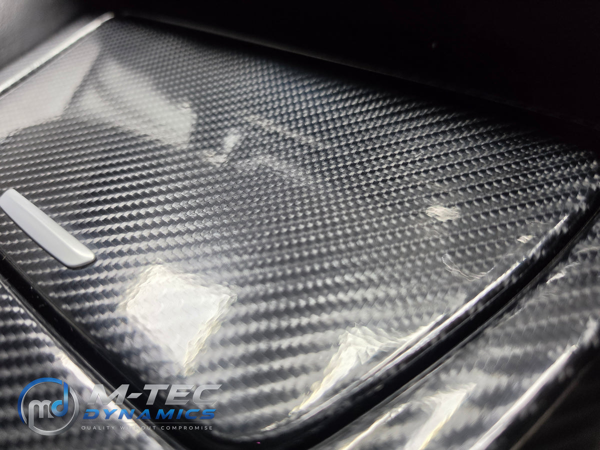 WRAPPING SERVICE - BMW 6-SERIES F12 F13 INTERIOR TRIM SET - ULTRA GLOSS CARBON