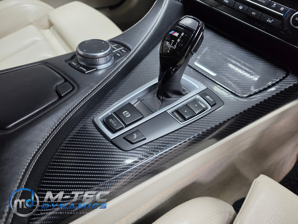 WRAPPING SERVICE - BMW 6-SERIES F12 F13 INTERIOR TRIM SET - ULTRA GLOSS CARBON