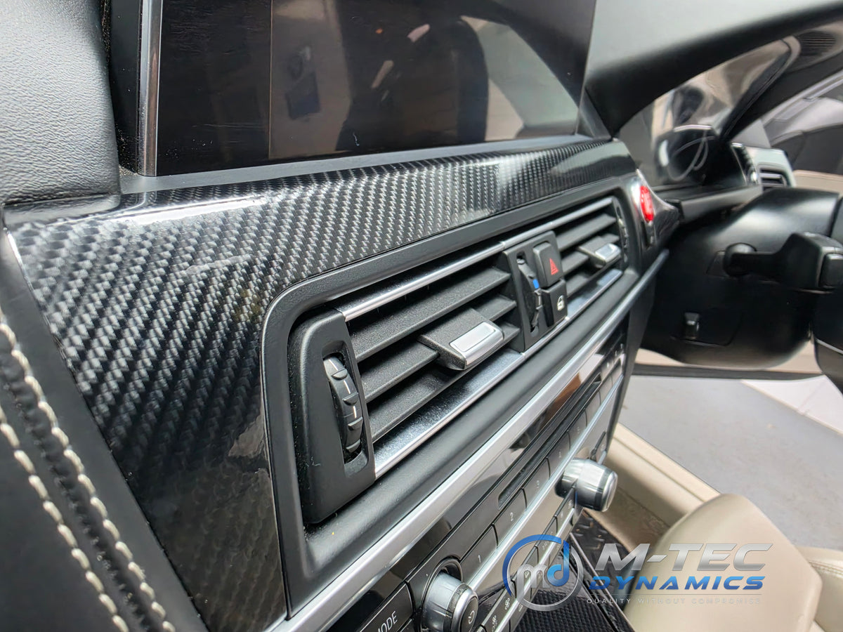 WRAPPING SERVICE - BMW 6-SERIES F12 F13 INTERIOR TRIM SET - ULTRA GLOSS CARBON
