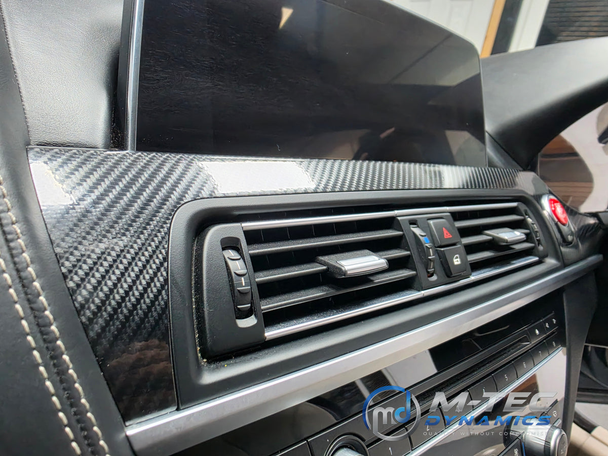 WRAPPING SERVICE - BMW 6-SERIES F12 F13 INTERIOR TRIM SET - ULTRA GLOSS CARBON