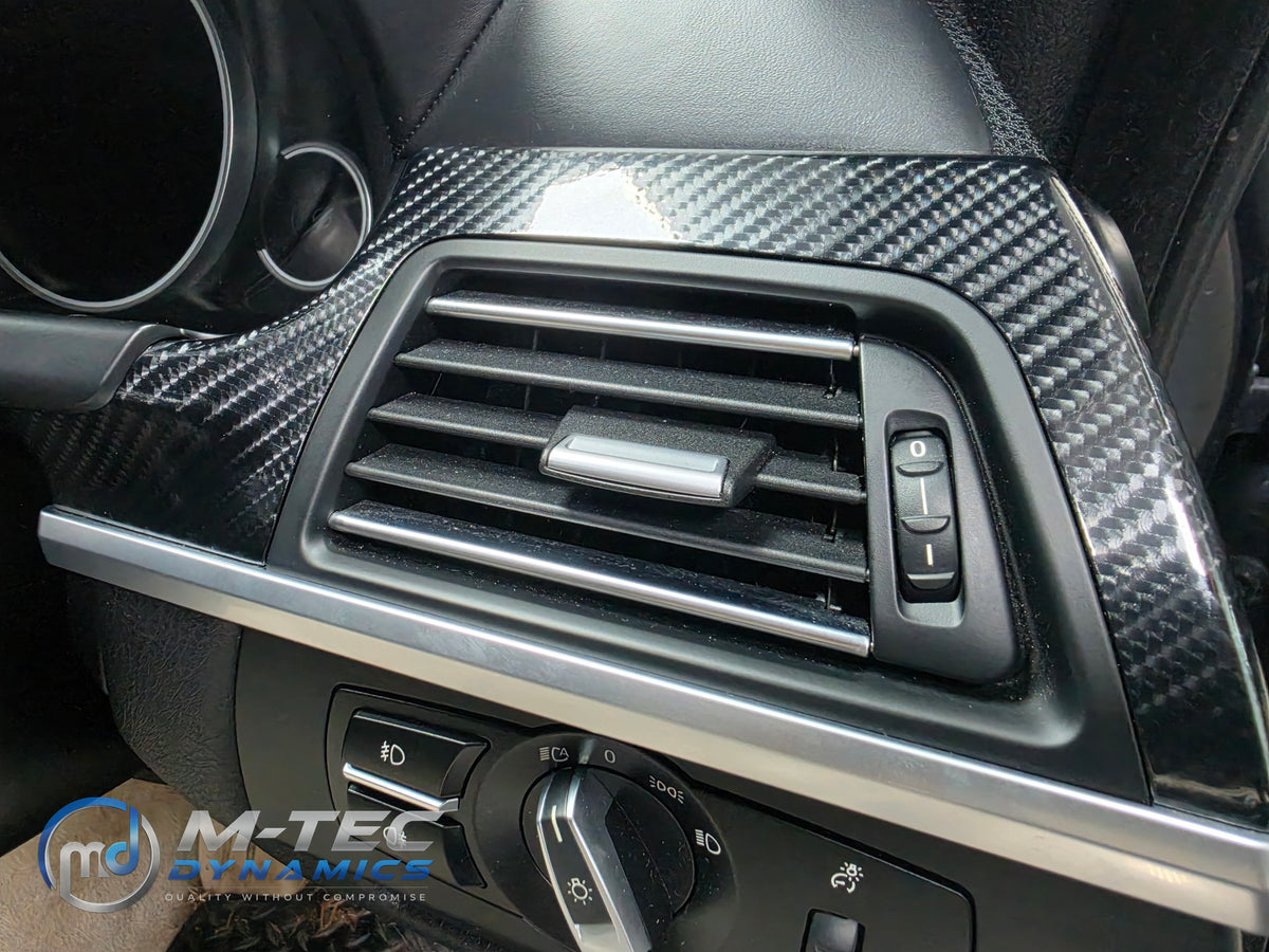WRAPPING SERVICE - BMW 6-SERIES F12 F13 INTERIOR TRIM SET - ULTRA GLOSS CARBON