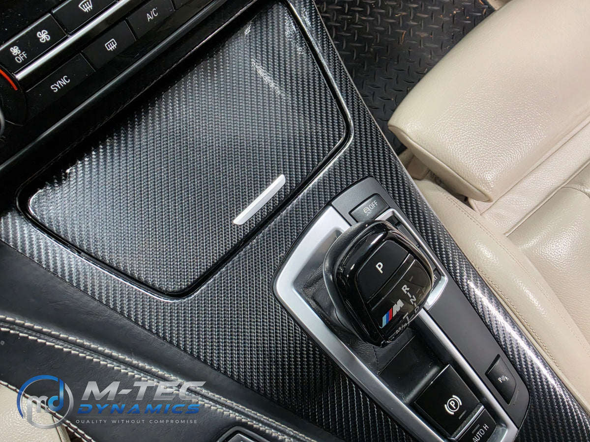 WRAPPING SERVICE - BMW 6-SERIES F12 F13 INTERIOR TRIM SET - ULTRA GLOSS CARBON