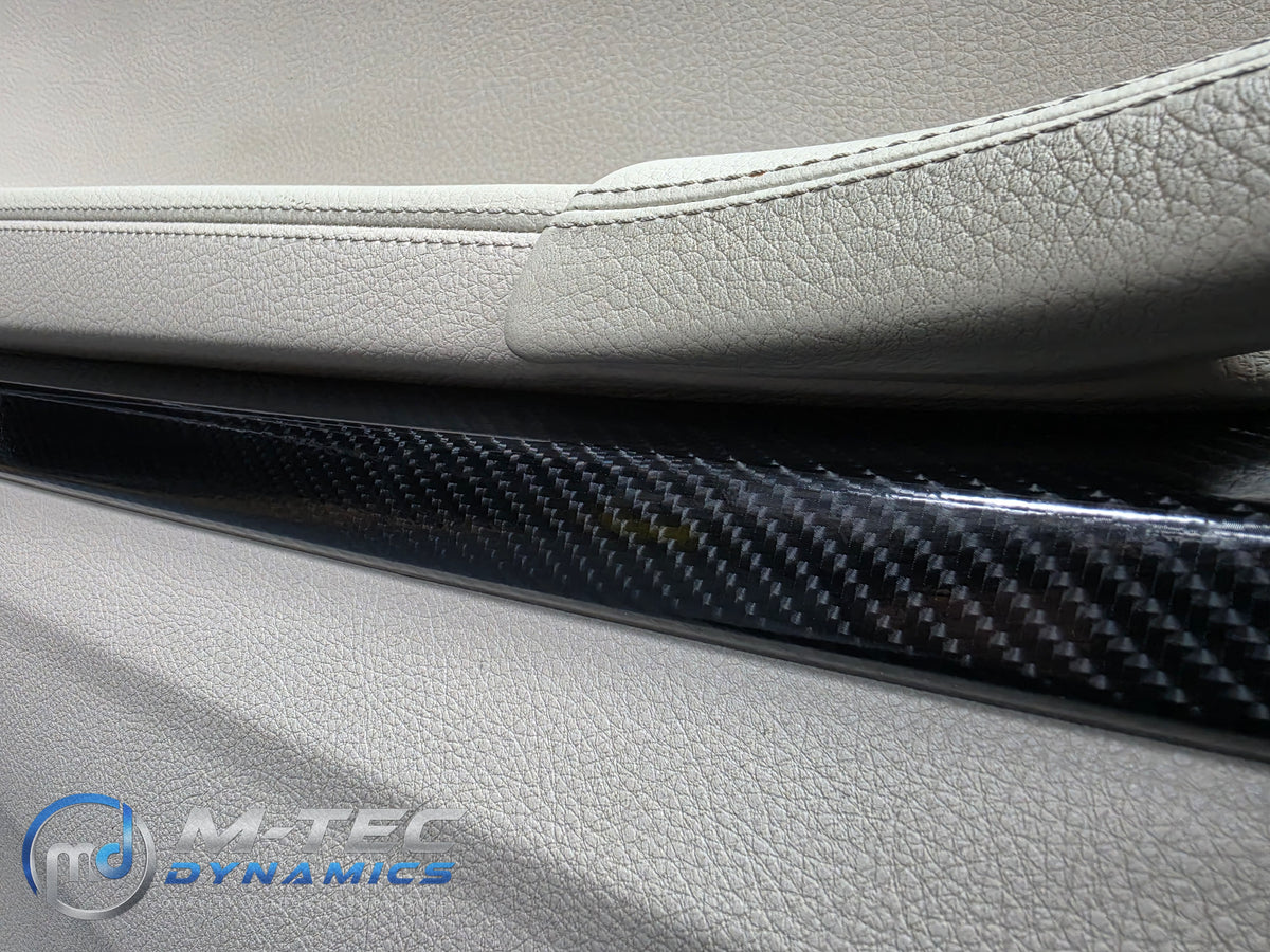 WRAPPING SERVICE - BMW 6-SERIES F12 F13 INTERIOR TRIM SET - ULTRA GLOSS CARBON