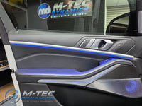 BMW X5 G05 DOOR PANEL AMBIENT LIGHTING STRIP UPGRADE (INC.FITTING)