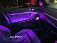 BMW X5 G05 DOOR PANEL AMBIENT LIGHTING STRIP UPGRADE (INC.FITTING)