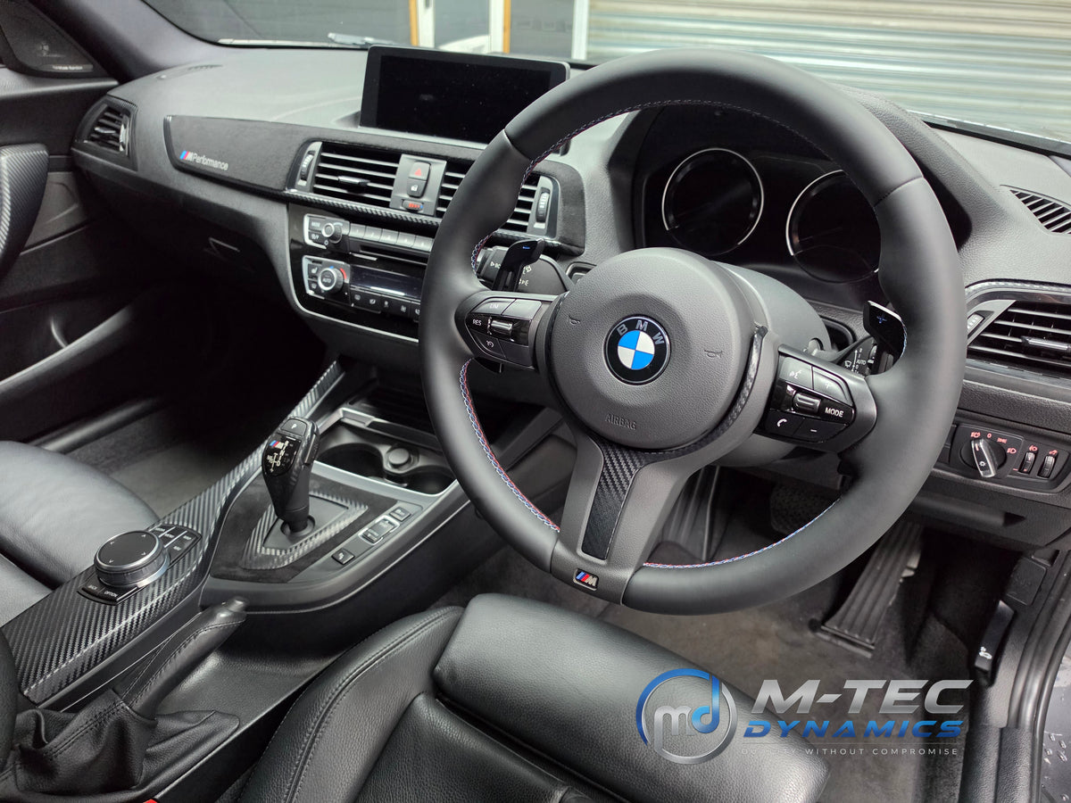 WRAPPING SERVICE - BMW F20 F21 F22 F23 LCI-2 PERFORMANCE STYLE INTERIOR TRIM SET - 3D CARBON