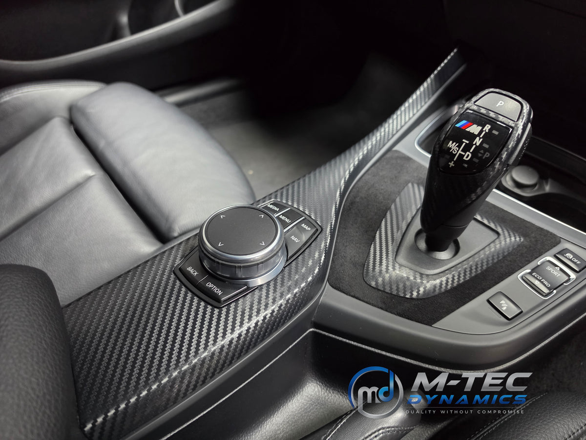 WRAPPING SERVICE - BMW F20 F21 F22 F23 LCI-2 PERFORMANCE STYLE INTERIOR TRIM SET - 3D CARBON