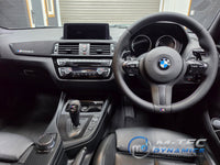 WRAPPING SERVICE - BMW F20 F21 F22 F23 LCI-2 PERFORMANCE STYLE INTERIOR TRIM SET - 3D CARBON