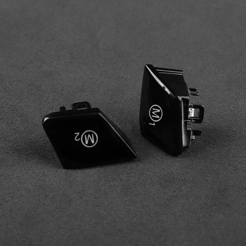 BMW F-SERIES GLOSS BLACK STEERING WHEEL BUTTONS M1 M2 - F2X F3X X5M X6M F8X M3 M4 M5 M6