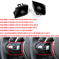 BMW F-SERIES GLOSS BLACK STEERING WHEEL BUTTONS M1 M2 - F2X F3X X5M X6M F8X M3 M4 M5 M6