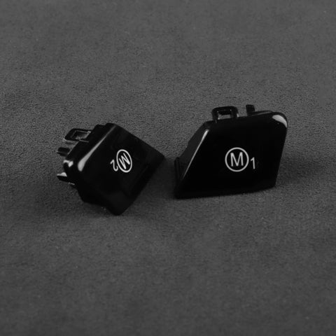 BMW F-SERIES GLOSS BLACK STEERING WHEEL BUTTONS M1 M2 - F2X F3X X5M X6M F8X M3 M4 M5 M6