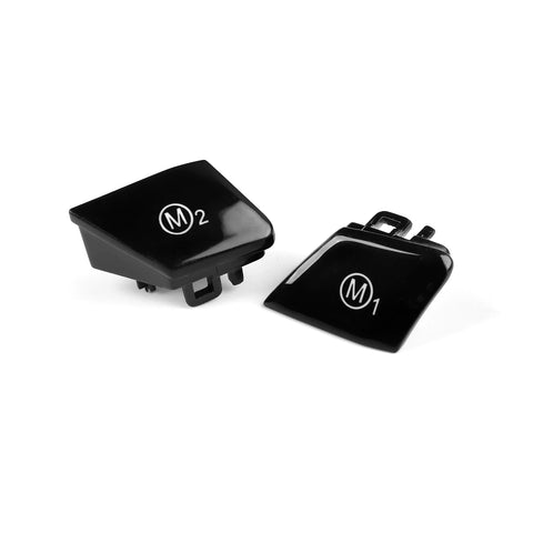 BMW F-SERIES GLOSS BLACK STEERING WHEEL BUTTONS M1 M2 - F2X F3X X5M X6M F8X M3 M4 M5 M6