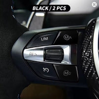 BMW F-SERIES GLOSS BLACK STEERING WHEEL BUTTONS M1 M2 - F2X F3X X5M X6M F8X M3 M4 M5 M6