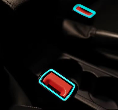 BMW LED SEAT BELT BUCKLE LED AMBIENT LIGHTING (15 COLOURS) - 1 2 3 4 5 6 GT 7 8 X Series G20 G30 G05 G06 G07 G01 G80 i3 i4 M3 M4