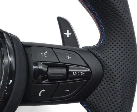 BMW F-SERIES STEERING WHEEL REPLACEMENT GLOSS BLACK MODE / RES BUTTONS - M2 M3 M4 M5 M6