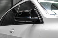 BMW ///M STYLE GLOSS BLACK WING MIRROR COVERS - G01 X3 / G02 X2 / G05 X5 / G06 X6