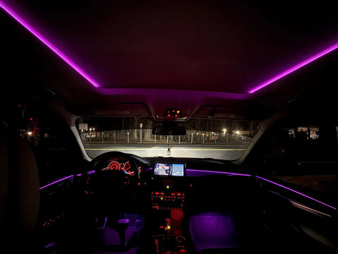 BMW X5 G05 PANORAMIC SUNROOF LED AMBIENT LIGHTING UPGRADE (INC.FITTING)