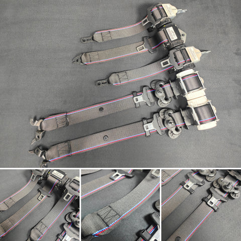 BMW 3-SERIES E90 SALOON (M3) COMPETITION FRONT & REAR SEAT BELT SET