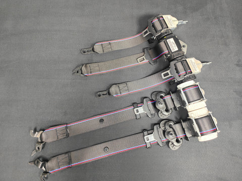 BMW 3-SERIES E90 SALOON (M3) COMPETITION FRONT & REAR SEAT BELT SET
