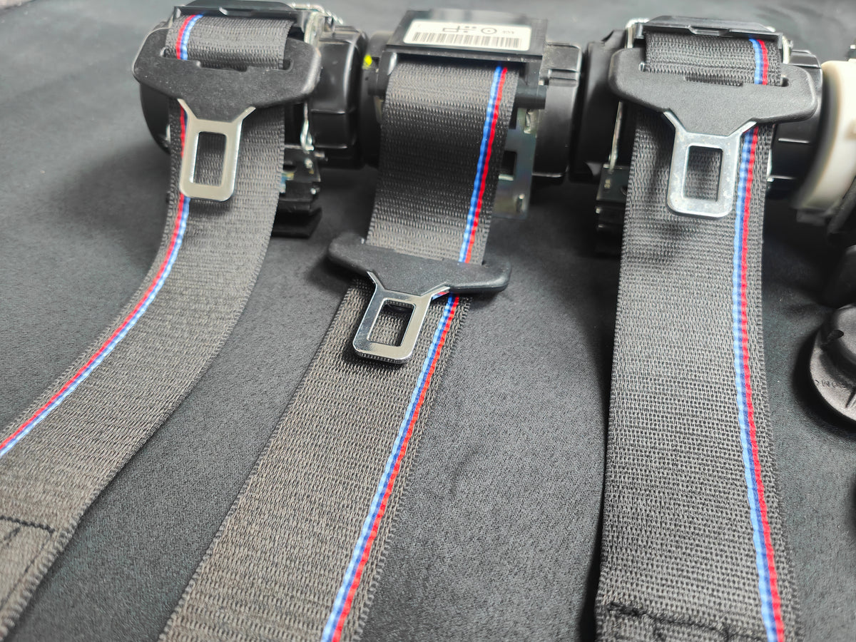 BMW 3-SERIES E90 SALOON (M3) COMPETITION FRONT & REAR SEAT BELT SET
