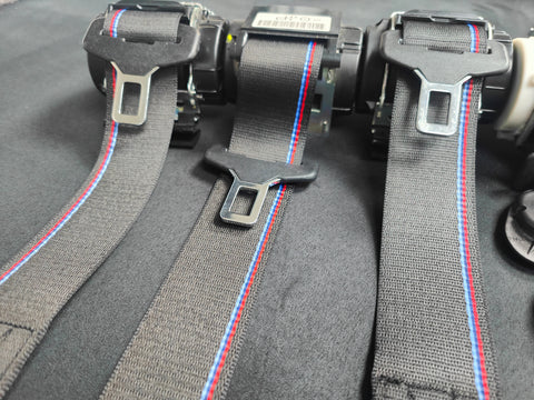 BMW 3-SERIES E90 SALOON (M3) COMPETITION FRONT & REAR SEAT BELT SET
