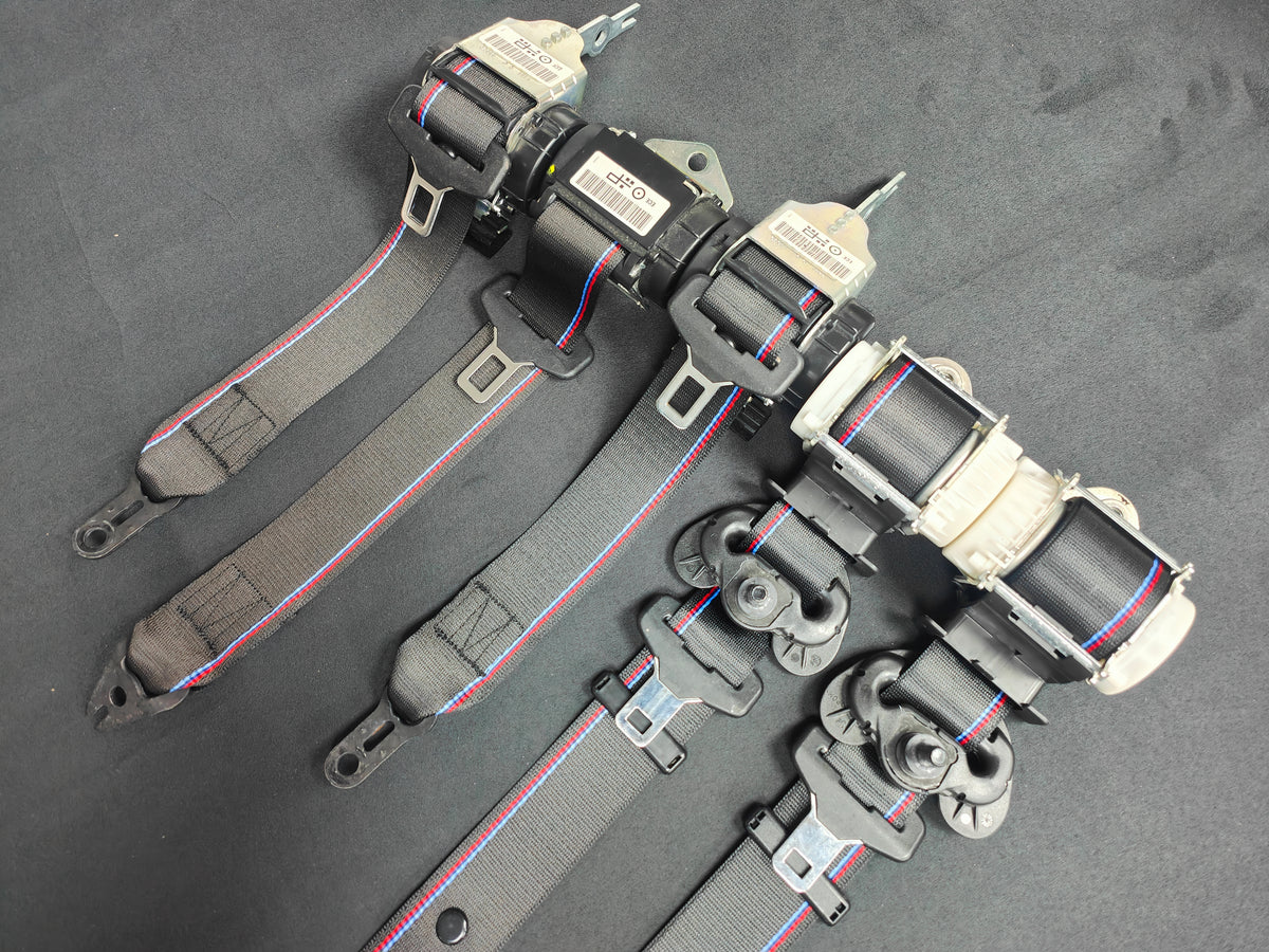 BMW 3-SERIES E90 SALOON (M3) COMPETITION FRONT & REAR SEAT BELT SET
