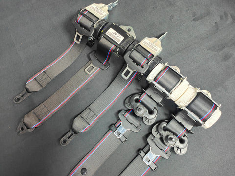 BMW 3-SERIES E90 SALOON (M3) COMPETITION FRONT & REAR SEAT BELT SET