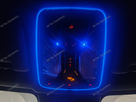 BMW COURTESY ROOF LED AMBIENT LIGHTING - 1 2 3 4 5 6 GT 7 8 X Series G20 G30 G05 G06 G07 G01 G80 i3 i4 M3 M4