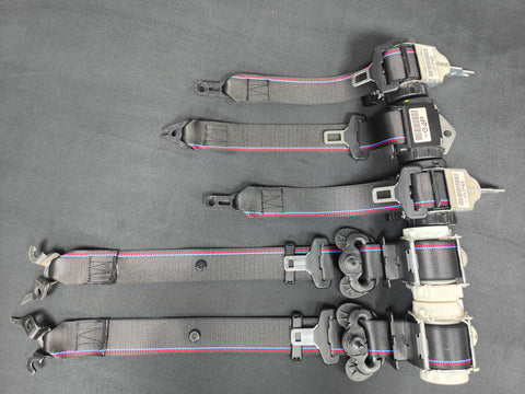 BMW 3-SERIES E90 SALOON (M3) COMPETITION FRONT & REAR SEAT BELT SET
