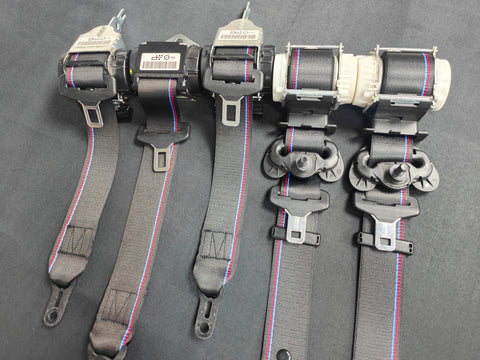 BMW 3-SERIES E90 SALOON (M3) COMPETITION FRONT & REAR SEAT BELT SET