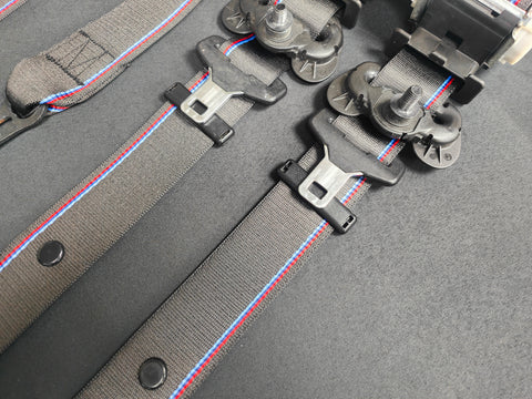 BMW 3-SERIES E90 SALOON (M3) COMPETITION FRONT & REAR SEAT BELT SET