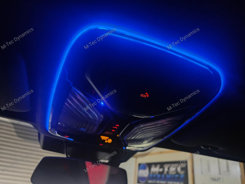 BMW COURTESY ROOF LED AMBIENT LIGHTING - 1 2 3 4 5 6 GT 7 8 X Series G20 G30 G05 G06 G07 G01 G80 i3 i4 M3 M4