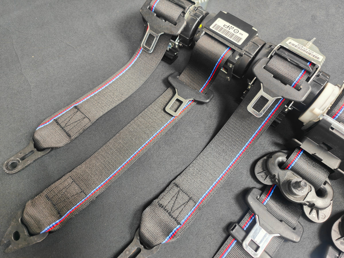 BMW 3-SERIES E90 SALOON (M3) COMPETITION FRONT & REAR SEAT BELT SET
