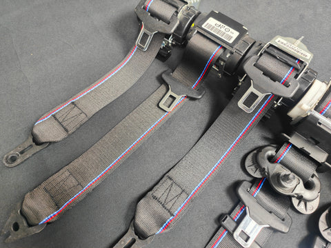 BMW 3-SERIES E90 SALOON (M3) COMPETITION FRONT & REAR SEAT BELT SET