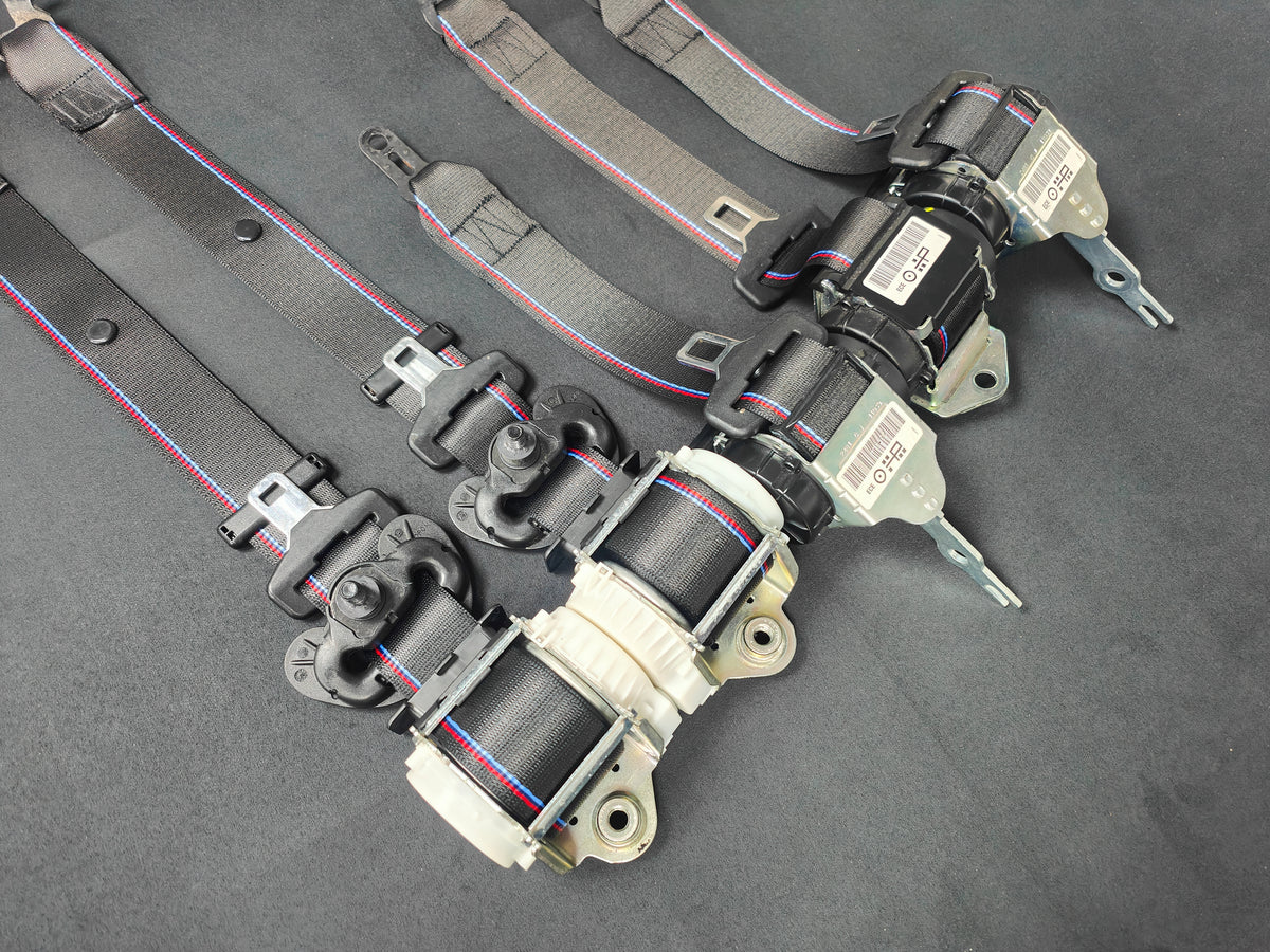 BMW 3-SERIES E90 SALOON (M3) COMPETITION FRONT & REAR SEAT BELT SET