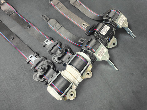 BMW 3-SERIES E90 SALOON (M3) COMPETITION FRONT & REAR SEAT BELT SET