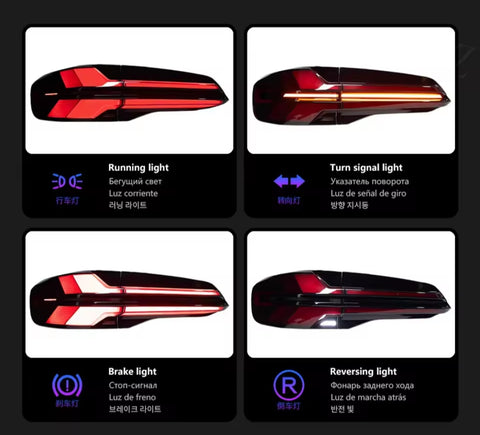 BMW G05 X5 LCI STYLE LED REAR LIGHT SET