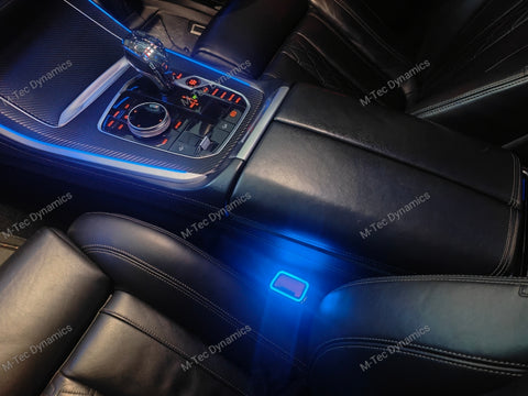 BMW LED SEAT BELT BUCKLE LED AMBIENT LIGHTING (15 COLOURS) - 1 2 3 4 5 6 GT 7 8 X Series G20 G30 G05 G06 G07 G01 G80 i3 i4 M3 M4